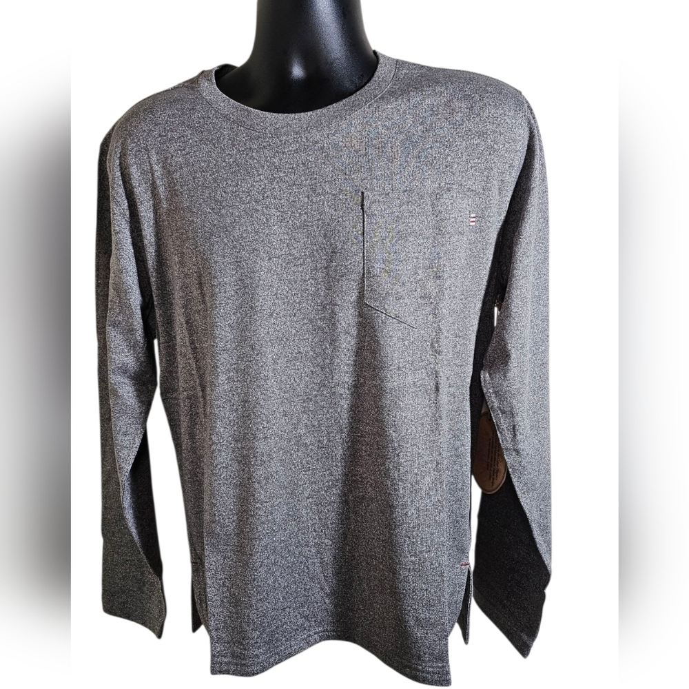 NEW Vintage Italia 1958 Grey Long Sleeve Crew Neck Sweater Medium